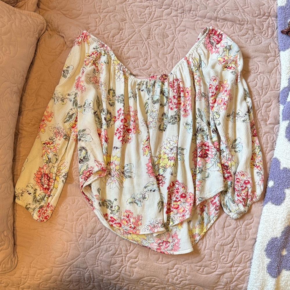 billabong Off-Shoulder Blouse